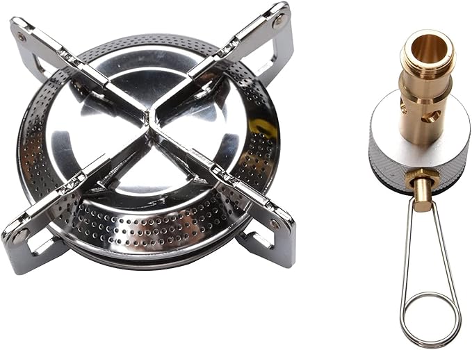 CHENBO Lightweight Outdoor Camping Stove - Foldable Gas Stove for Cookout and Backpacking