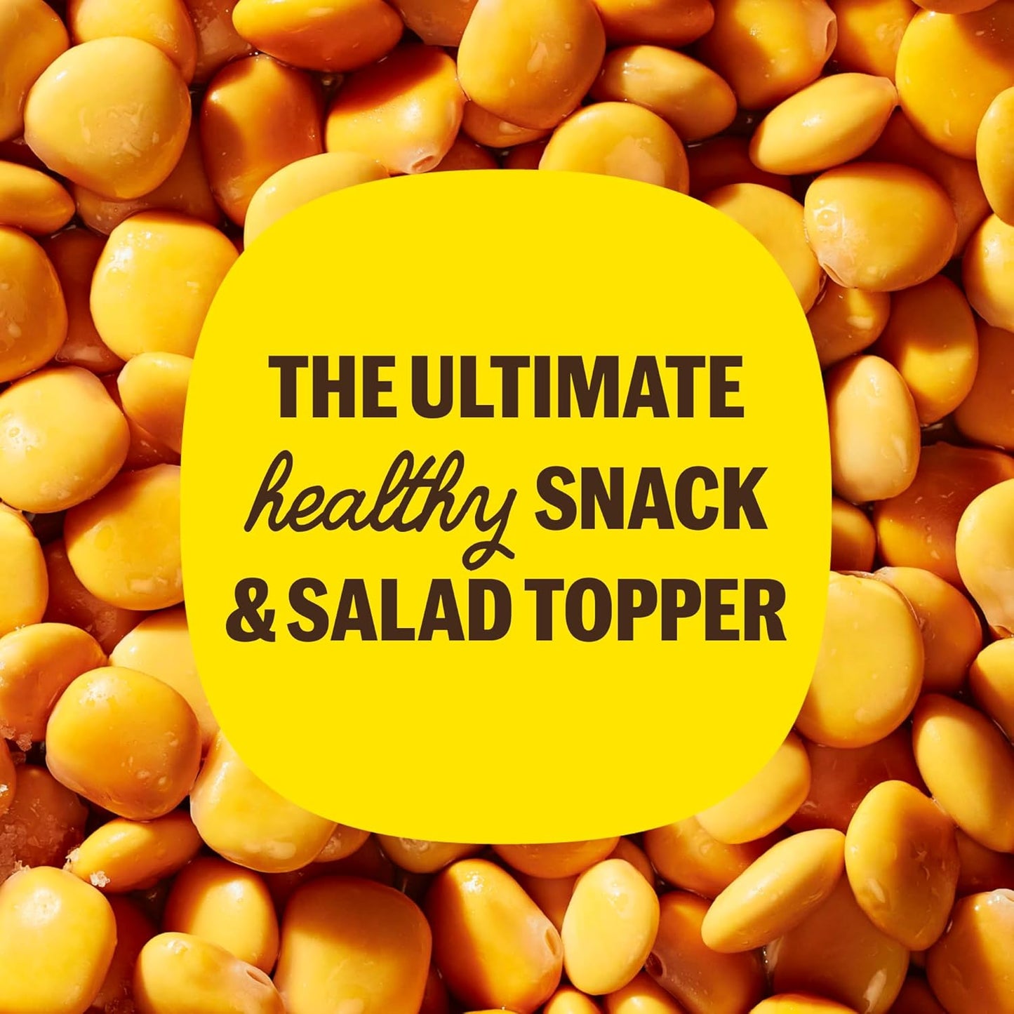 BRAMI Lupini Beans Snacks – Garlic & Herb, Mediterranean Protein Snack, 0g Net Carbs, Vegan & Keto Friendly, High Fiber Italian Lupin Beans, Ready-to-Eat Healthy Snack, 5.3 oz (Pack of 8)