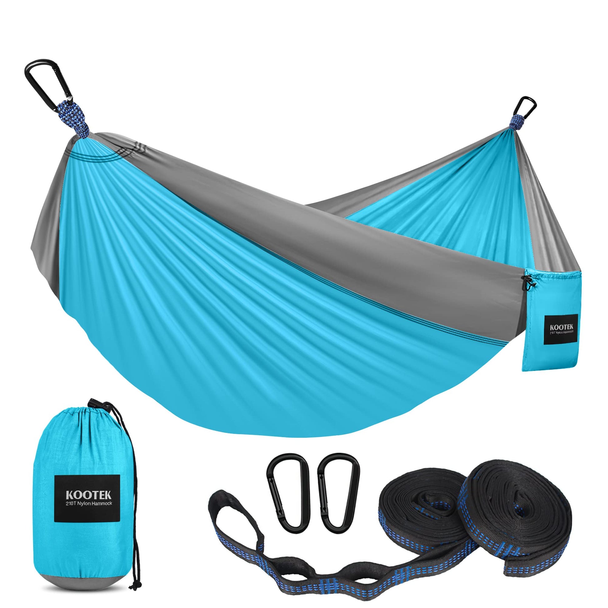 Kootek Camping Hammock 400lbs Capacity Outdoor Camping Essentials, Single