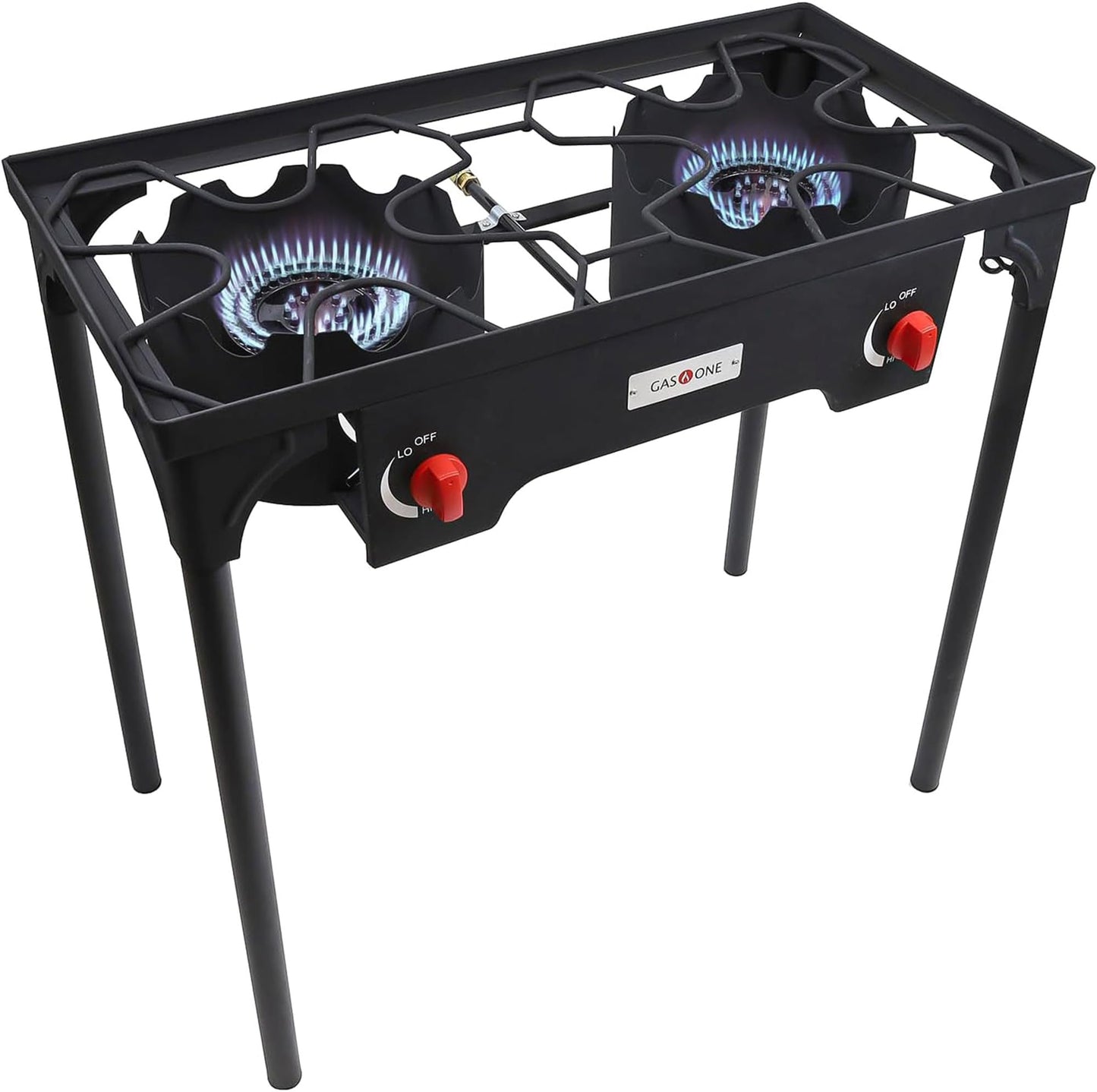 Gas One Propane Double Burner Two Burner Camp Stove Outdoor High Pressure Propane 2 Burner