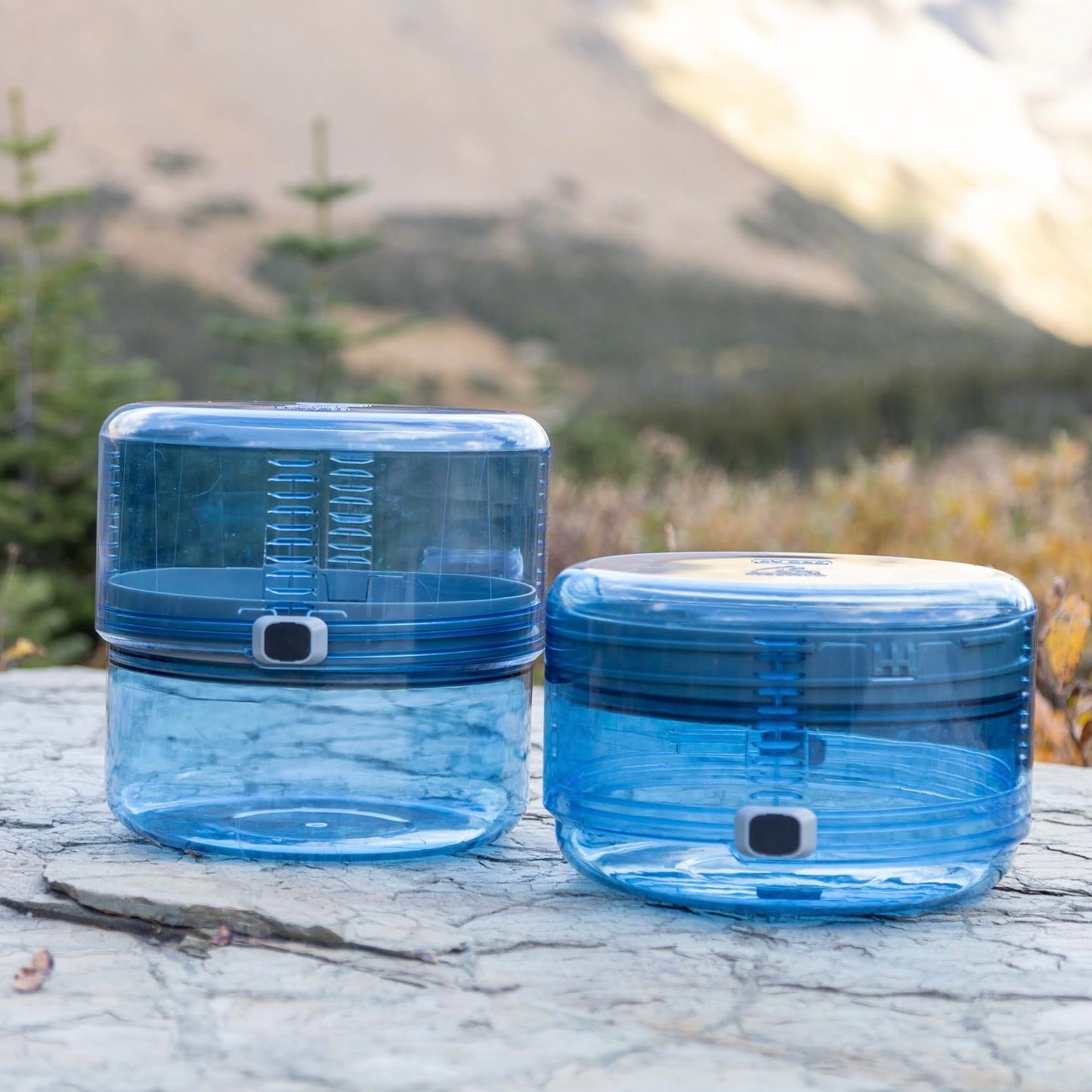 BearVault BV ONE Adjustable Bear Canister for Backpacking and Camping, Expandable & Collapsible