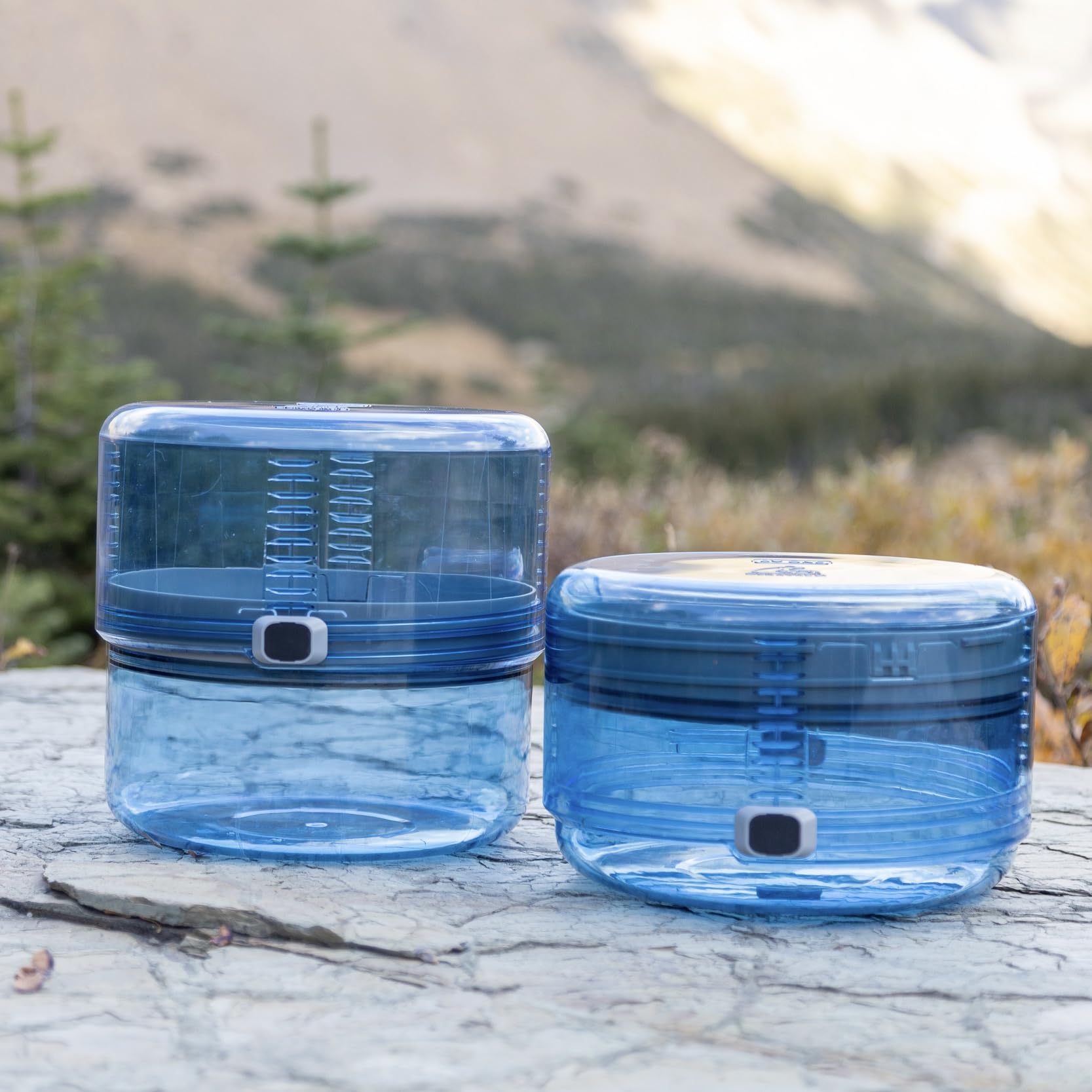 BearVault BV ONE Adjustable Bear Canister for Backpacking and Camping, Expandable & Collapsible