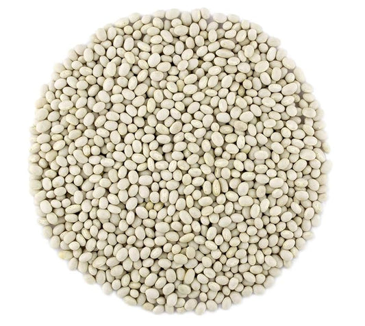 Primal Harvest Organic Navy Beans Raw non GMO Vegan Bulk - 18LB