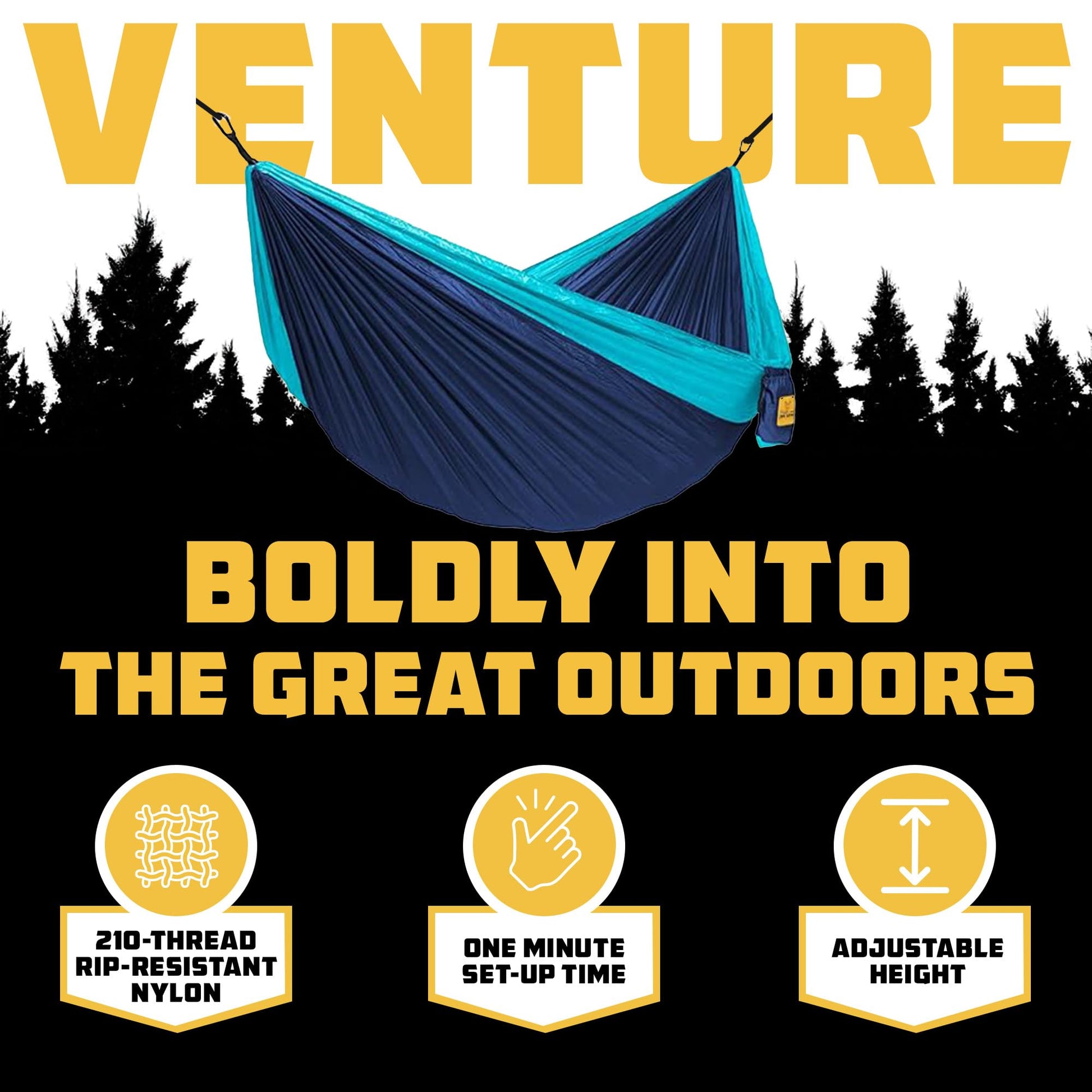 Wise Owl Outfitters Hammock for Camping Double Hammocks Gear for The Outdoors Backpacking Survival