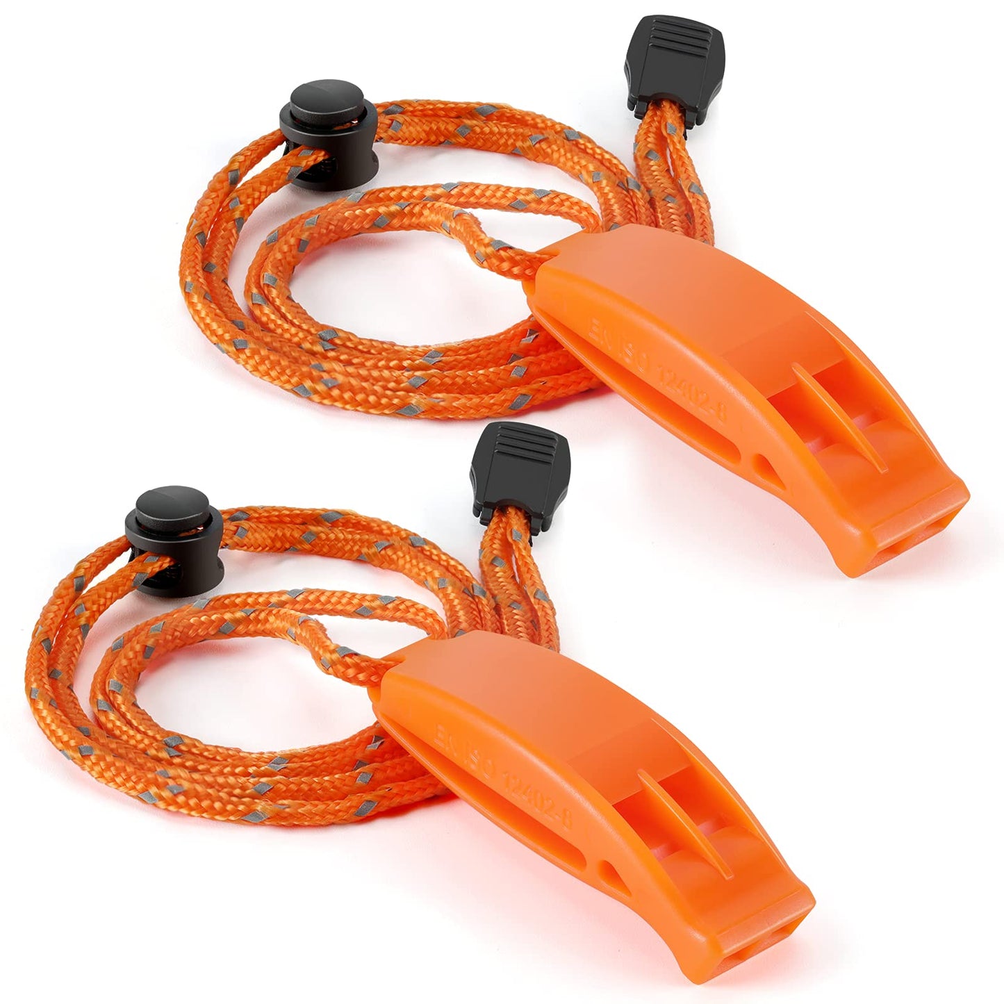 Hipat Emergency Whistle, Super Loud Floating Whistle with Lanyard, Ideal for Boating, Swimming