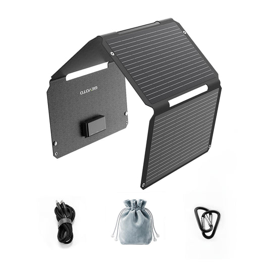 GEYOTO Solar Charger - 45W, Solar, USB-C - product view 1