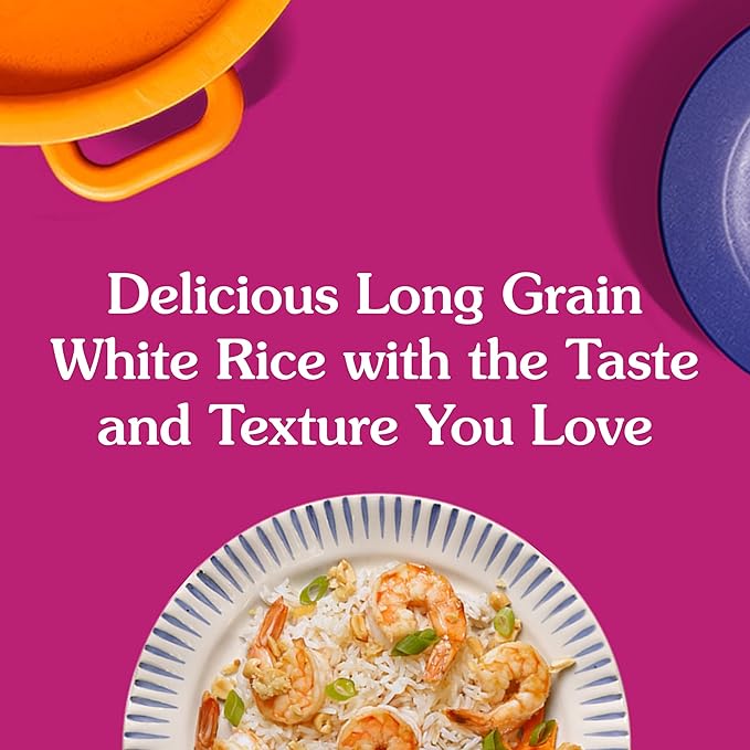 BEN'S ORIGINAL Ready Rice Original Long Grain White Rice, Easy Dinner Side, 8.8 oz Pouch (Pack of 12)