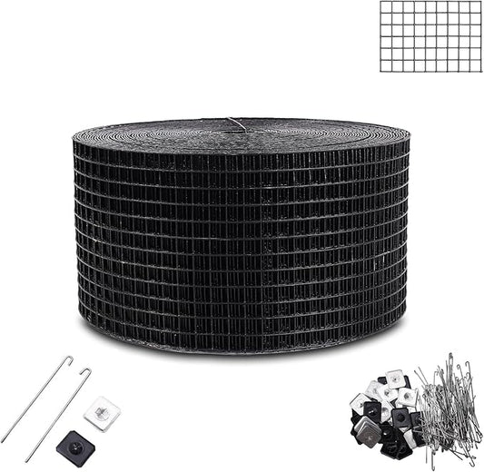 Solar Panel Bird Guard Mesh - 70 Aluminum Fasteners 8in x102Ft Solar Panel Critter Guard for Separate Critters, Pigeons, etc. from Solar Panel