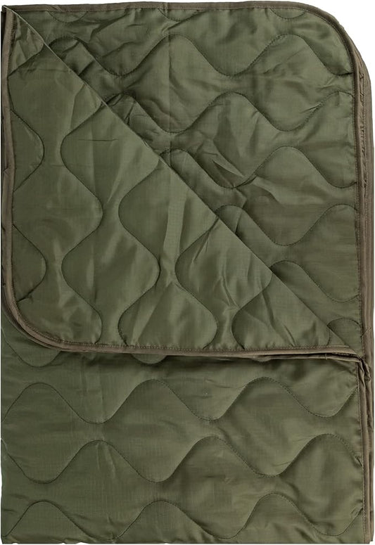 Poncho Liner Military Insulation Outdoor Camping Blanket for Travel, Beach, Grass, Picnic, Car Emergency, Outdoor, Survival
