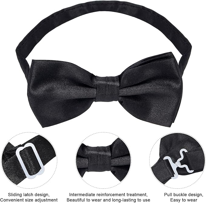 Yewong Casino Dealer Vest Set Dealer Visors Hat Bowtie Playing Card Tie Armband for Las Vegas Birthday Game Night Party Favors Supplies