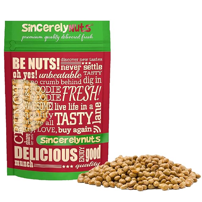 Sincerely Nuts Roasted Soybeans Lightly Salted (1 LB) - Healthy Fat - Vegan & Kosher - Easy Snack -Gluten-Free