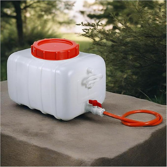 Water Storage Container Water Carrier 6/9/13/21/29/53 Gallon Large Capacity Water Tank with Faucet for Household and Outdoor Use - Portable and Durable Plastic Water Storage Cube(Size:52.8Gal/200L)