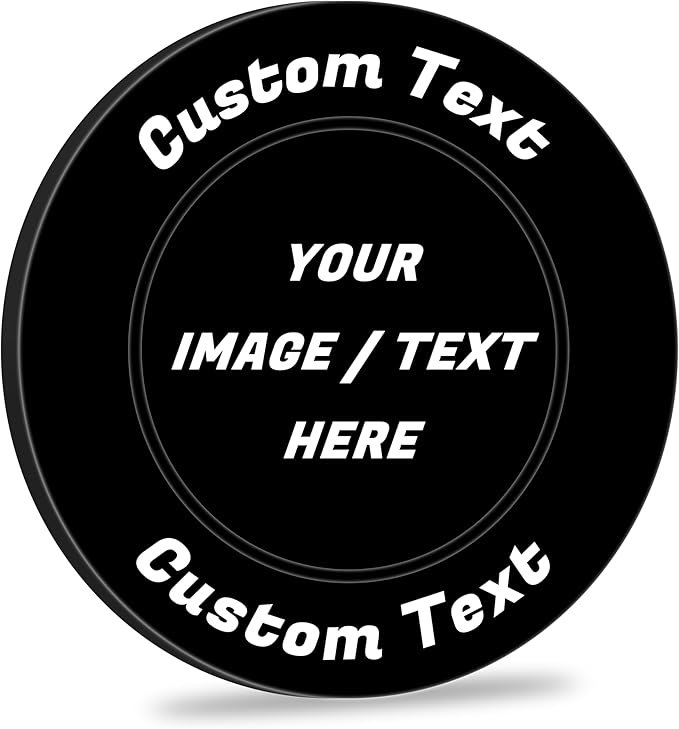 100 Custom Plastic Chips,Personalized Your Own Photo/Text/Logo on a Chip Double Sided Printing,Good for Bar Drink Token,Commemoration Day,Birthday