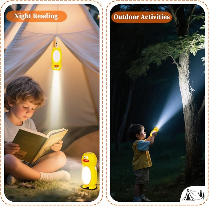 KunHe 16 Pack Animal Flashlights for Kids 2 in 1 Toddler Flashlight Camping Lantern Flashlights Camping Essentials for Kids Toddlers Lantern Cute Flashlight Christmas Gift for Girls Boys