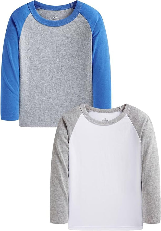 Family Feeling Kids' Long Sleeve Crewneck Boys Tee T-Shirt