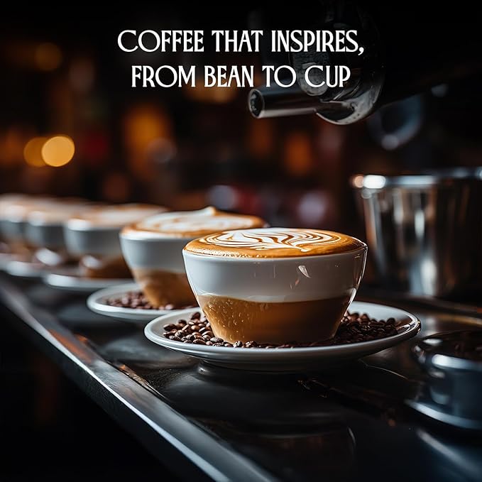 Dolce Whole Coffee Beans, Specialty Medium Dark Coffee Beans, Sweet Flavor with Buttery Dark Chocolate & Fig, 12 Oz Bean Bag, Freshly Roasted in Brooklyn