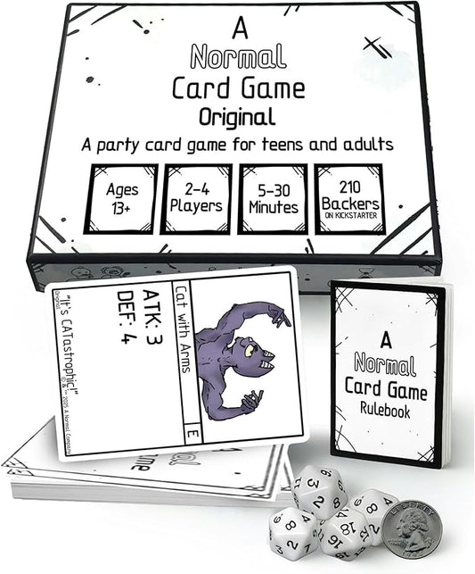 Original Edition, Party Card Game for Teens & Adults, Great for Family Nights, Stocking Stuffers & Group Gifts ??Fun, Easy to Learn, Fast-Paced, Strategic, 2-4 Players, Ages 13+