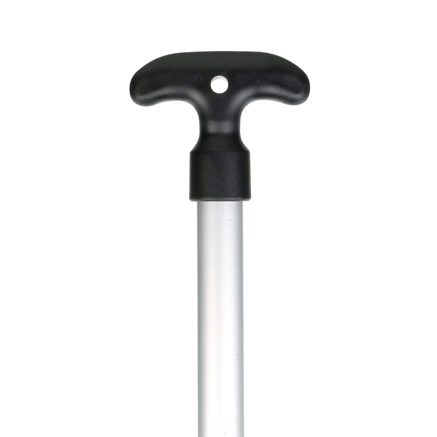 Attwood 11765-1 Canoe Paddle, Aluminum and Plastic, 5-Feet Long, Black Blade, Ergonomic Grip