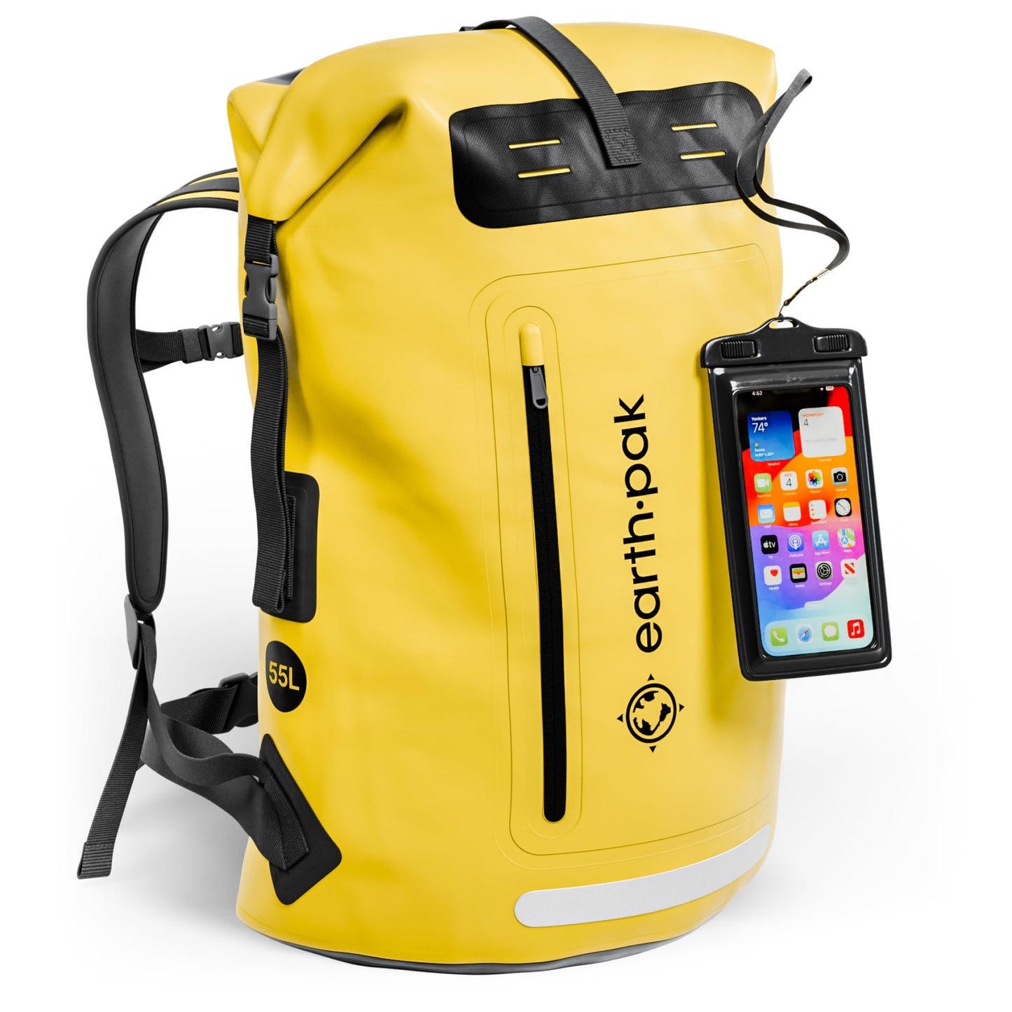 Waterproof Dry Bag Backpack 55L - Kayaking Boating Fishing Rafting Marine