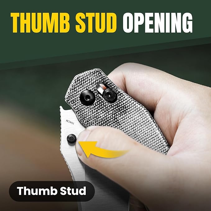 Kizer Bulldog Folding Pocket Knife, 3" Sheepsfoot Blade Folding Knife, 154CM Steel Micarta Handle Pocket Knife, Small EDC Knife for Outdoor Indoor Camping Hunting Fishing Survival V3672C2