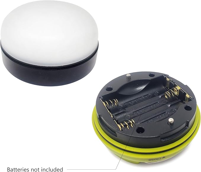 AlltroLite 2 Pack LED Camping Lantern - Battery Powered LED Lantern, Waterproof Lantern, Perfect Mini Lantern Light with Magnetic Base for Hurricane Emergency, Outdoor, Hiking, Home and Car