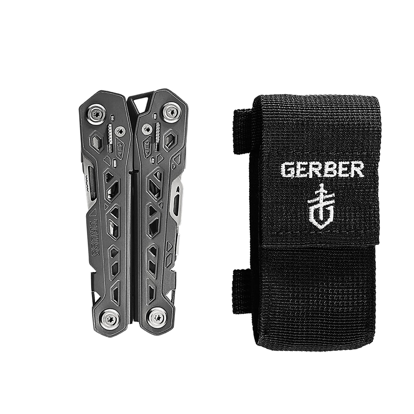 Gerber Gear Truss 17-in-1 EDC Needle Nose Pliers Multi tool - includes Pocket Knife, Screwdriver