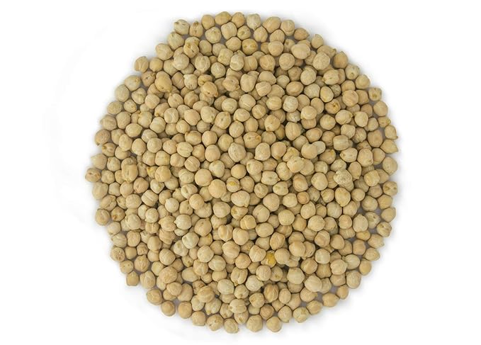 Organic Garbanzo Beans (ChickPeas)-Raw/Non-GMO/Kosher Sproutable Low Sodium Bulk Vegan Dietary Fiber (2LB)