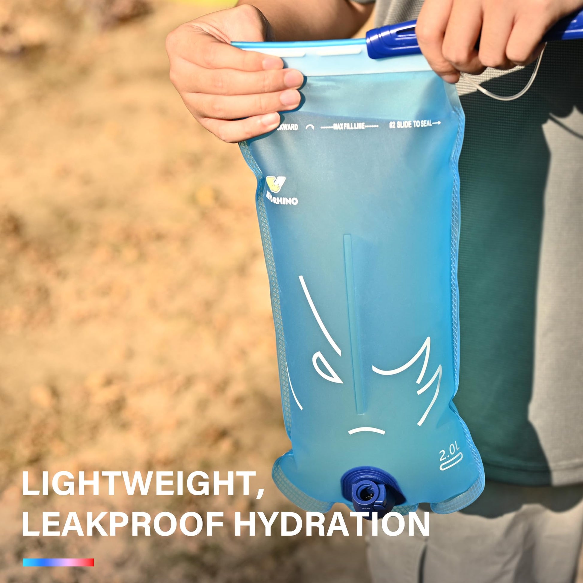 N NEVO RHINO Hydration Bladder 2L-3L with Bladder Insulator