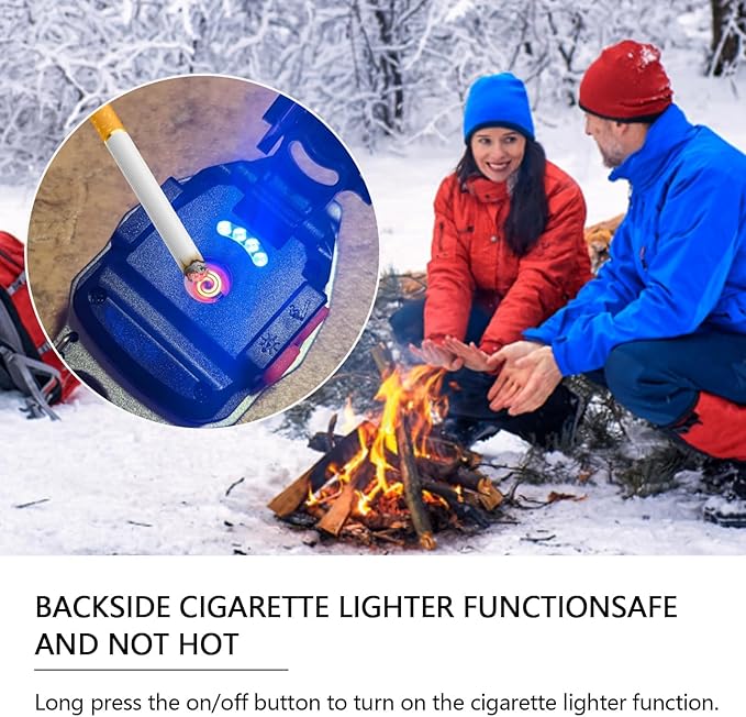 MAKDAK 2PC Keychain Flashlight Rechargeable Cob Keychain Work Light 7 Modes 1600Lumen High Lumen Flashlights for Emergencies,EDC (Orange and Blue)