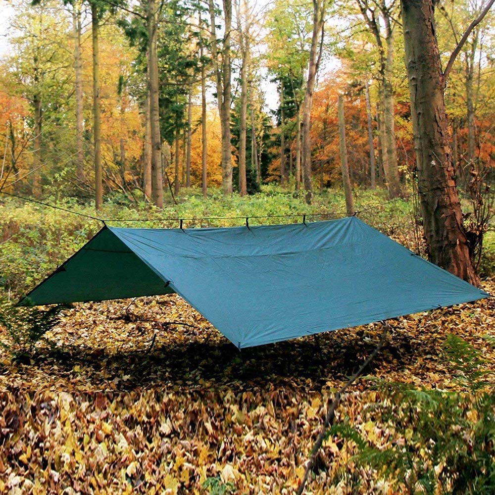 KALINCO Waterproof Camping Tarp Tent Hammock Rain Fly, 10X10FT/10X15FT, Mutifunctional Tent