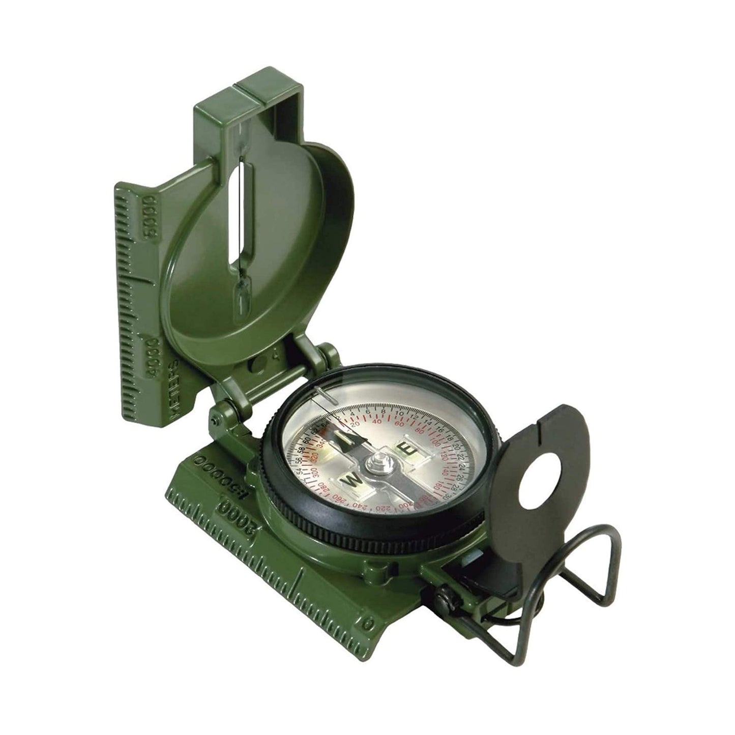 Cammenga 3H Tritium Military Lensatic Compass with Pouch, Olive Drab