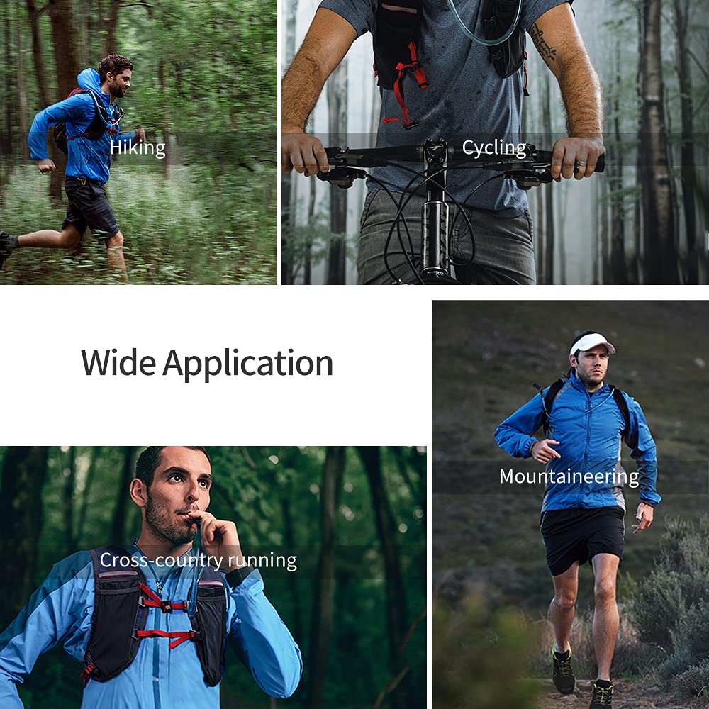 Mdvora 1.5L/2L/2.5L/3L Hydration Bladder, Large Opening Water Storage Bladder Bag, for Cycling