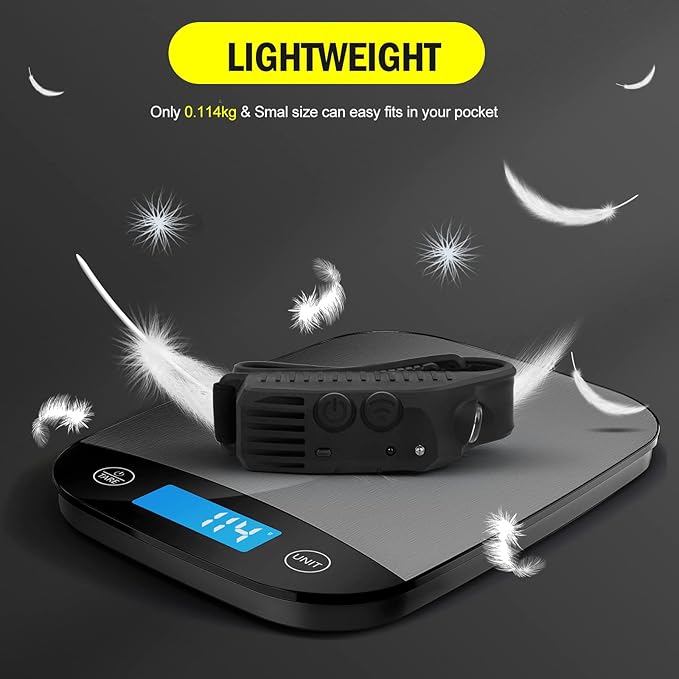 AURUZA 2PCS Headlamp Flashlight, Rechargeable LED Headlamps 2 COB 230°Wide Beam Headlight with Motion Sensor Bright 5 Modes Lightweight Waterproof Head Lamp for Outdoor Running, Camping Hiking