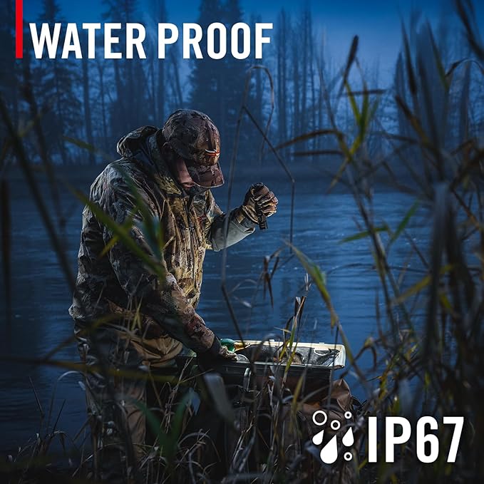 Coast TX300R 3000 Lumen Rechargeable Long Range Tactical LED Flashlight with Strobe, Spot and Flood Beams - POWERiQ??Digital Display, Durable Aluminum Build