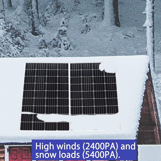 300 Watt 12Volt /24Volt Solar Panel Kit 2X150W Monocrystalline Module 30A Charge Controller for RV, Boats, Trailer, Camper,Off-Grid System (300W Solar kit)