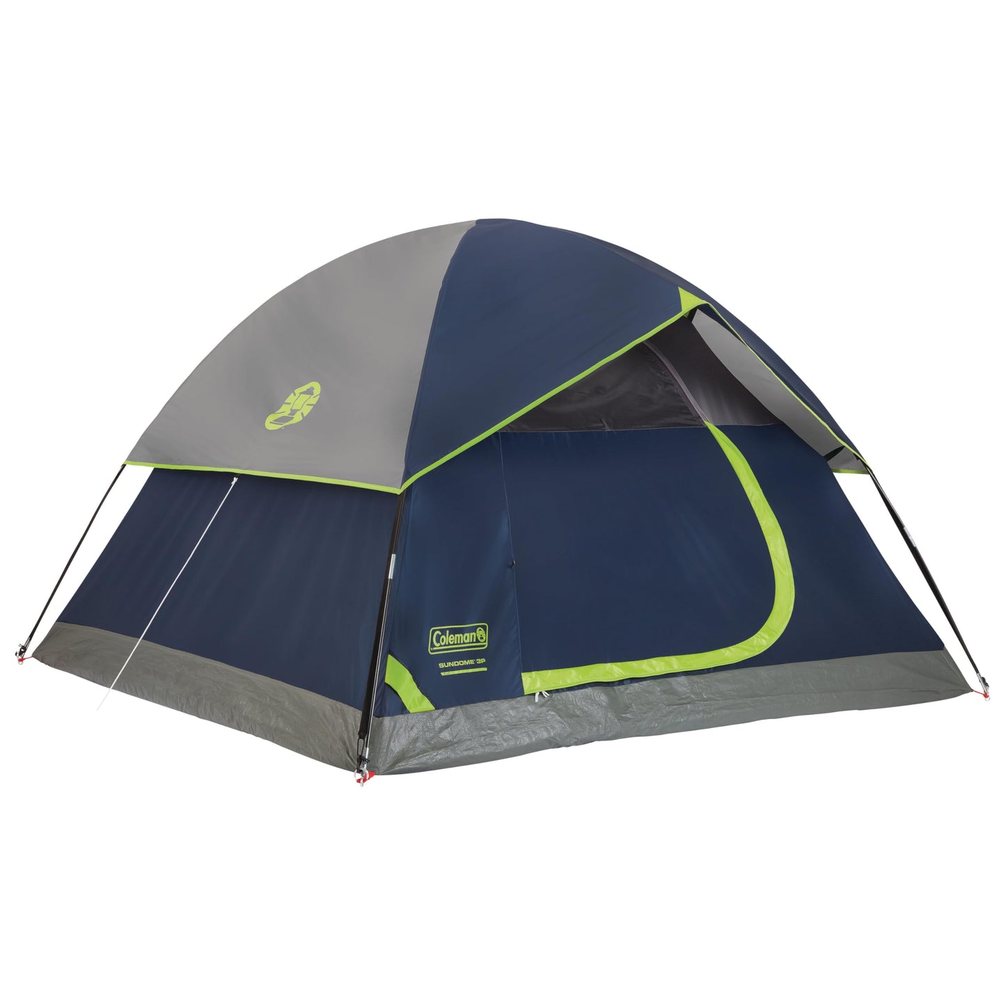 Coleman Sundome Camping Tent with Rainfly, 2/3/4/6 Person Tent Sets Up in 10 Mins, Weatherproof