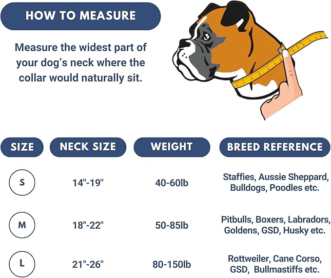 Spark Paws Tactical Dog Collar - Heavy Duty, Premium Quality, Thick and Durable for Large and Medium Dogs - 90s Retro - M - 1.5"