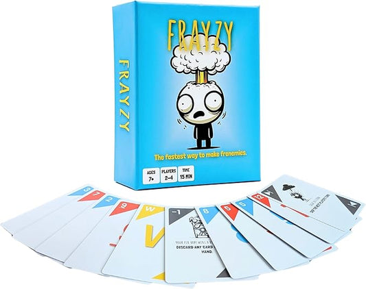Fast-Paced Rummy-Style Card Game for Kids & Adults | Ages 7+ | Wild, Strategic, Family Fun