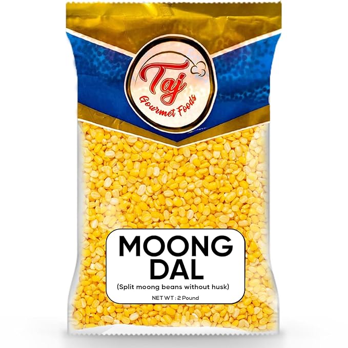 TAJ Moong Dal Mung Lentils, (2-Pounds)