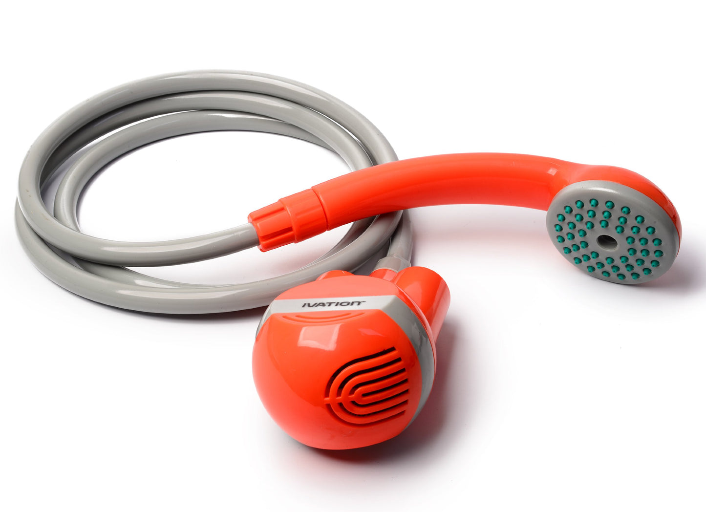 Ivation Portable Outdoor Shower, Battery Powered, Water Pump, Rechargeable