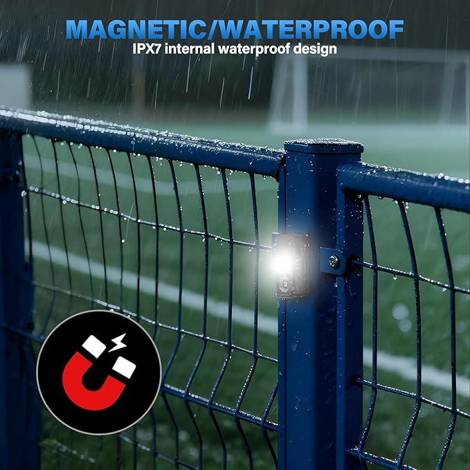 Headlamp Rechargeable 2PCS，Super Bright Motion Sensor Head Lamp with 8 Modes ，Head Lights for Forehead with Clip & Magneticï¼?IPX7 Waterproof Head Flashlight for Camping, Hunting，Hard Hat