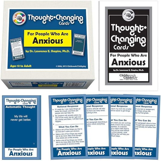 Thought Changing Cards for People Who Are Anxious