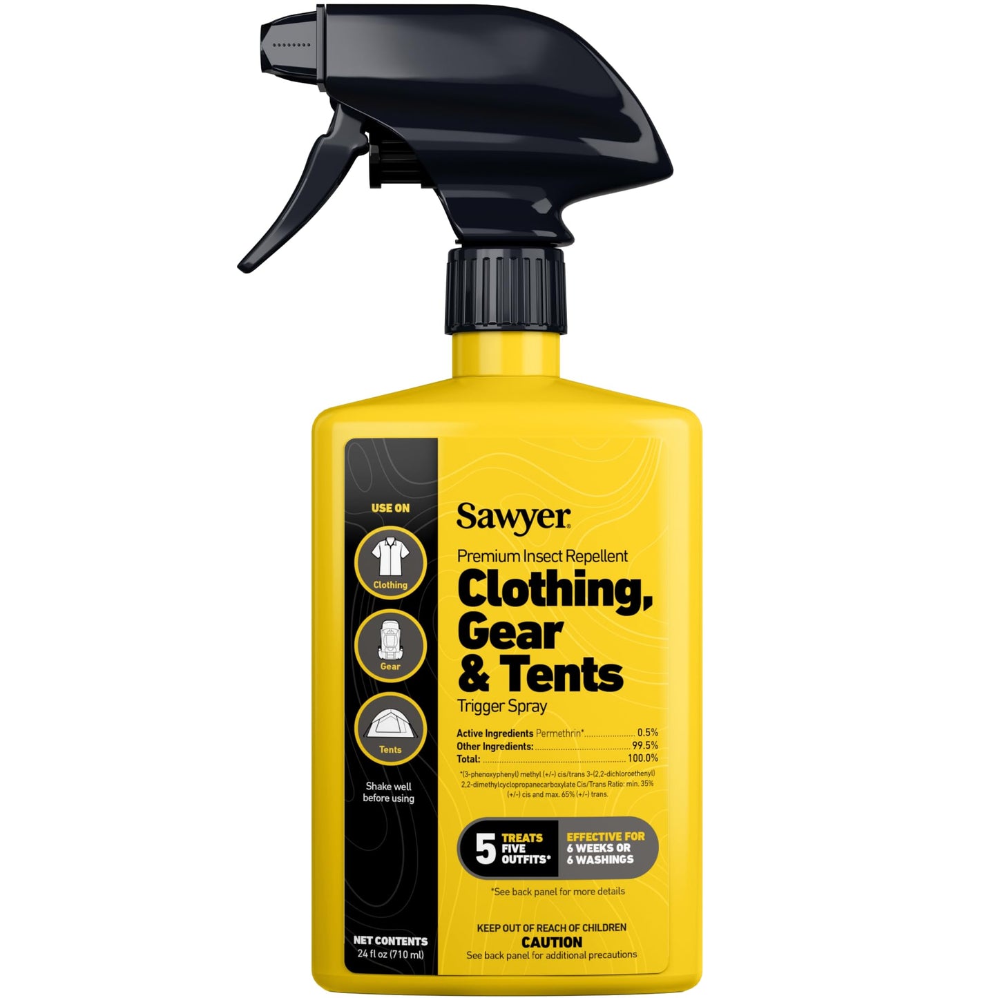 Sawyer Products SP657 Premium Permethrin Insect Repellent for Clothing, Gear & Tents, Trigger