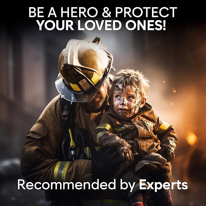 KP Emergency Fire Blanket - 1 Pack 40??x 40????Fire Suppression Blanket for Kitchen, Home & Emergency Use