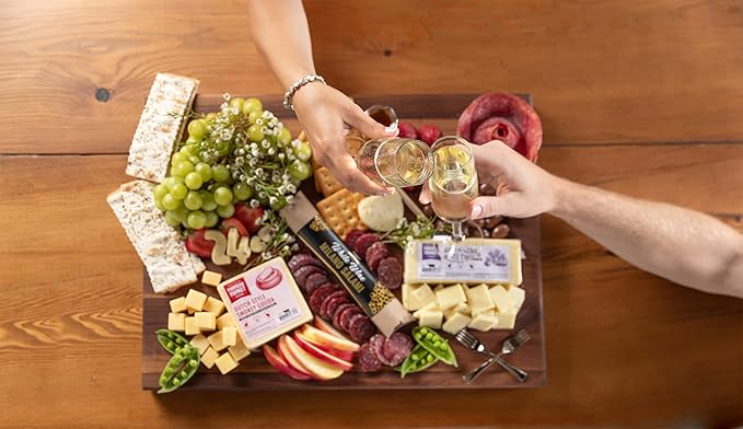 Farmers Market, Gluten Free, Keto, Paleo, Low Sodium, Zero Sugar, Summer Sausage Gift Set, 2-Pack, Applewood Smoked