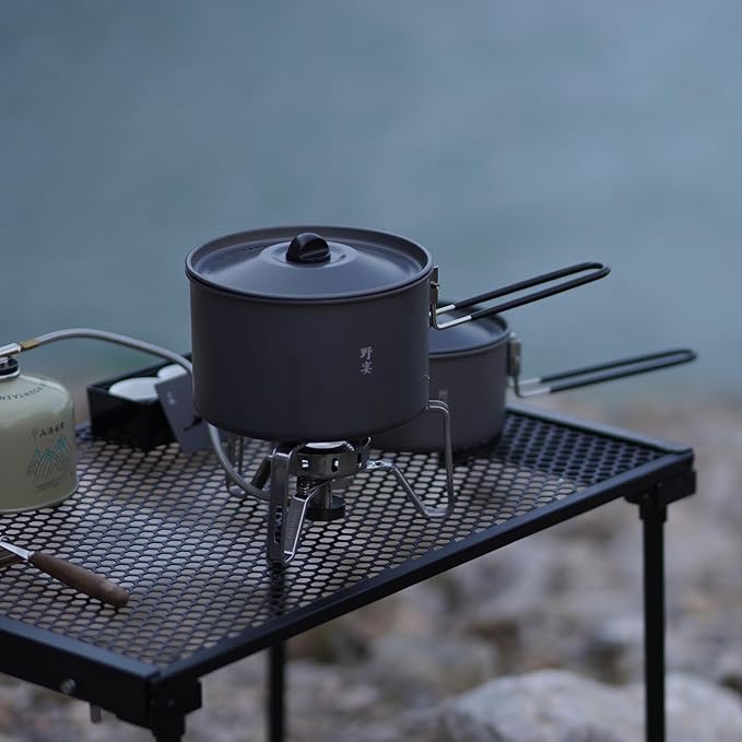 Fire-Maple FMS-125 PRO Gas Stove ??Compact High-Powered Backpacking Stove with Wind-Resistant Flame, Stable Detachable Design, Electric Ignition ??Lightweight & Durable for Camping & Hiking