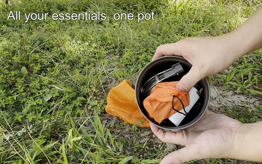 TOAKS Titanium 1100ml Pot with Pan