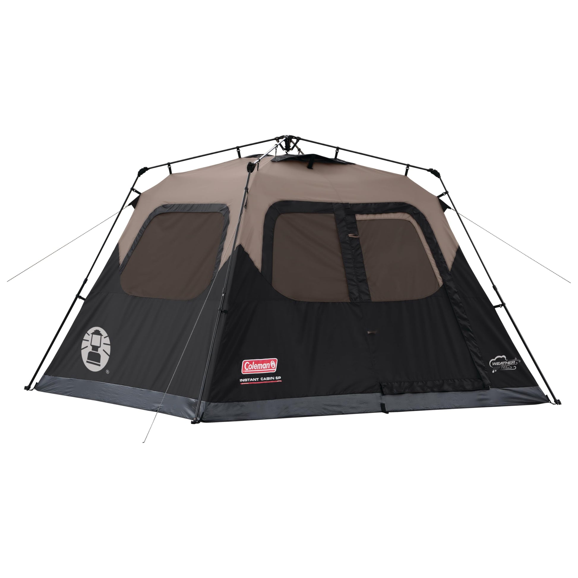 Coleman 4/6/8/10 Person Instant Camping Tent with 1-Minute Setup, Large Family Tent with