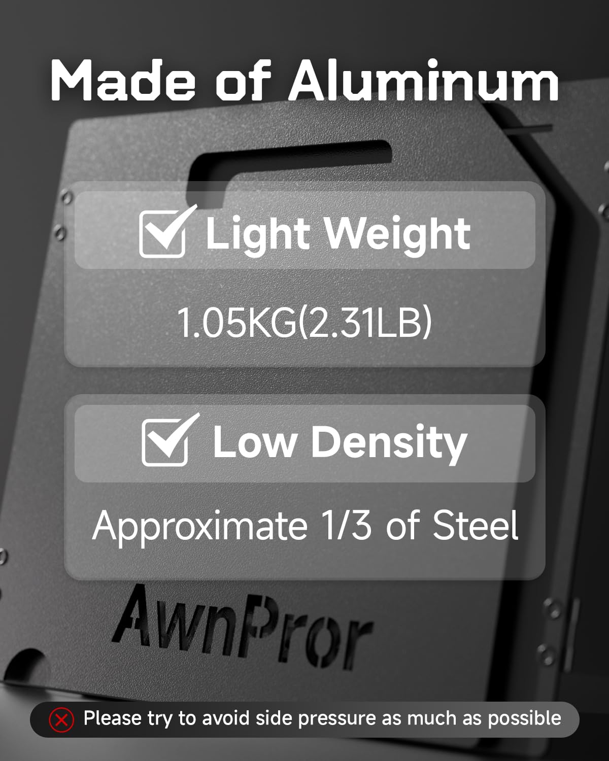 AwnPror Aluminum Camping Stove Windscreen,Lightweight Foldable Outdoor Wind Blocker Gas Stove