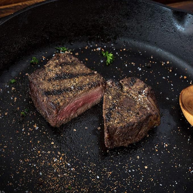 Aged Angus Filet Mignon Top Sirloin NY Strip Ribeye and Premium Ground Beef by Nebraska Star Beef - All Natural Hand Cut and Trimmed - Steak Gift Packages Delivered to Your Door